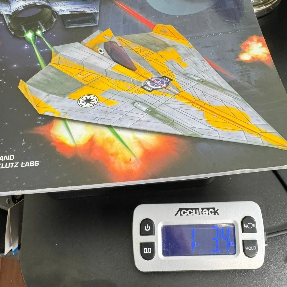 Star Wars Folded Flyers Klutz Paper Starfighters Activity Book 30 Ships 2012